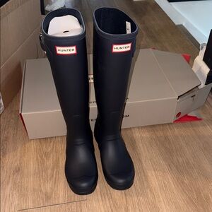 Hunter Black Women's Winter & Rain Boots